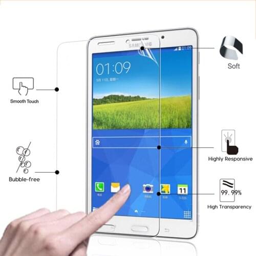 BEST quality HD lcd screen protector film For Samsung Galaxy Tab 4 VE T239C 7.0" Clear glossy front screen protective films