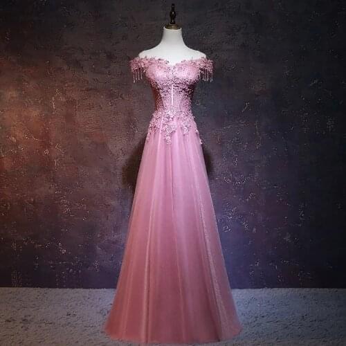 Sexy Sweetheart Long Evening Dresses Party Gowns Vestido De Festa Formal Applique Beading Tulle Formal Celebrity Prom Dresses