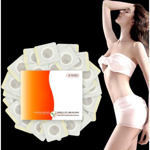 30Pcs/Box Weight Loss Slim Patch Fat Burning Slimming Products Body Belly Waist Losing Weight Cellulite Fat Burner Sticker