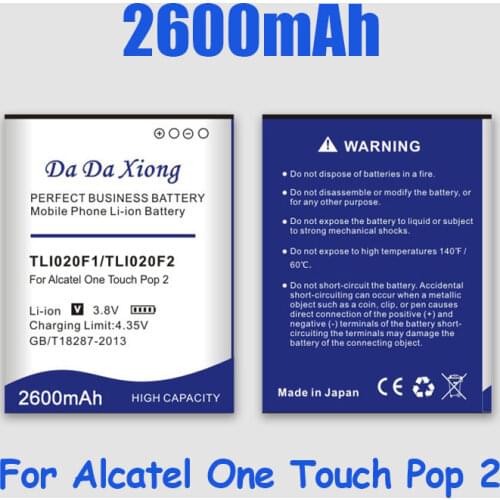 2450mAh TLI020F1 TLI020F2 Battery for Alcatel PIXI 4 5045D / Pop 2 5042D J726T J726T-so2 J728T TCL J726T C7 7040D TCL J720 J720T