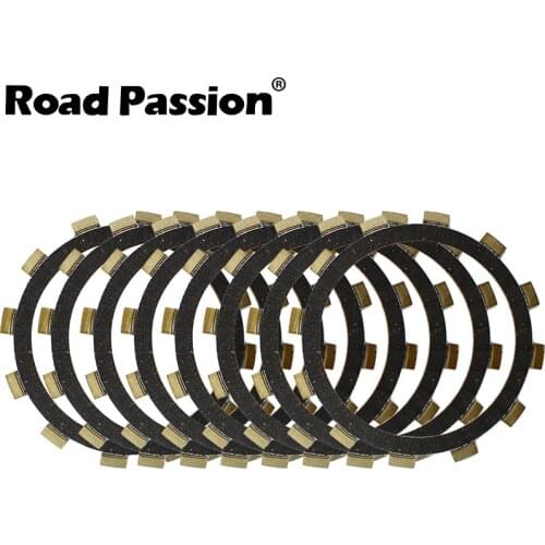Road Passion 8pcs Motorcycle Clutch Friction Plates Kit For Yamaha YZ250F YZ250 YZ 250 F 2001-2012 YZ125 YZ 125 1993-2013