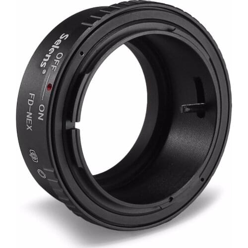 FD-NEX Lens Mount Adapter Ring for Canon FD FL Lens to Sony Alpha NEX E-Mount Camera Body NEX-7 NEX-6 NEX-5N NEX-5 Adapter