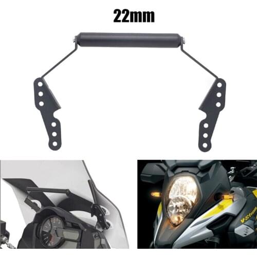 22MM Motorcycle Phone Mount,GPS Navigation Bracket Adjustable Handlebar Phone Holder for Suzuki DL 1000 V-Strom Vstrom 1000 2017