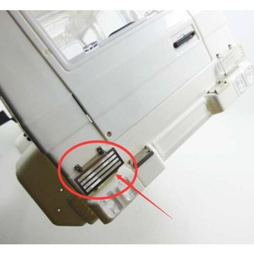 Metal Tail lamp shade for 1/12 scale MN Benz G550 G500 Brabus MN86KS 86K rc toy Car MN86 G500