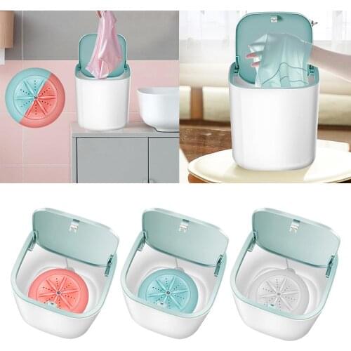 Mini Washing Machine For baby clothes underwear socks towels Automatic Household Dehydrated Mini Tube Portable Washing Machine