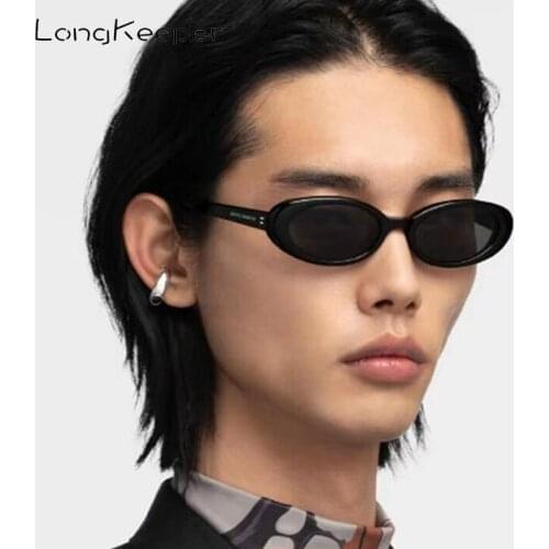 New Fashion Goggles Vintage Oval Sunglasses Ladies Trendy Hot Retro Sun Glasses Womens Black Eyewear UV400 Outdoor Oculos