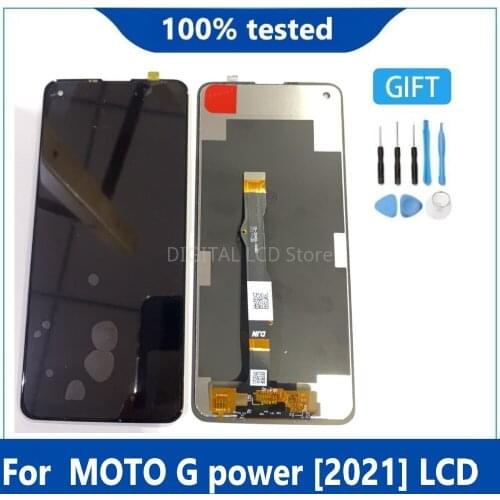 Original LCD 6.6" For Motorola MOTO G Power 2021 G10 PLAY Display Touch Digitizer Assembly LCD Display 6.4" For Moto G Power LCD