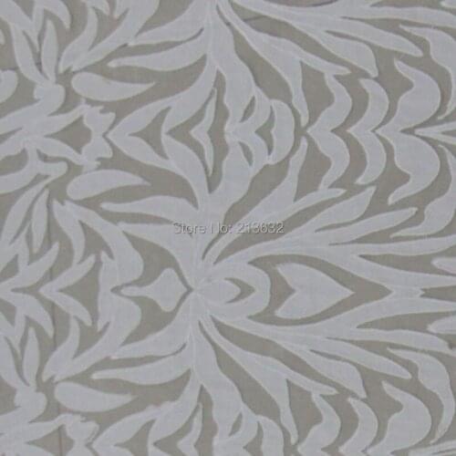 POp33-94 tulle textile clothing embroidery cotton fabric Chiffon professional embroidery cloth wholesale designer