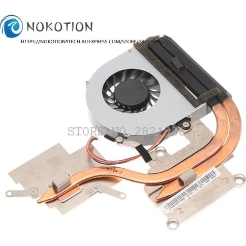 NOKOTION AT0N1001AM0 QIWG5 LA-7981P Radiator for Lenovo IdeaPad G480 G580 Laptop Cooling heatsink with fan