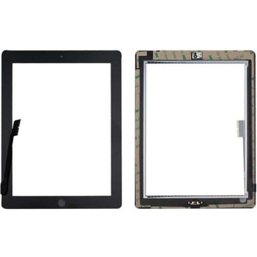 Touch Screen for Apple Ipad 3 black A1430 A1416 A1403 Wifi 3G glass Home button