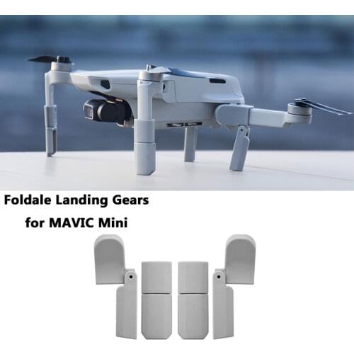 Foldable Landing For DJI Mavic Mini Extended Landing Gear Leg Support Protector Extensions for Mavic Mini Drone Accessories