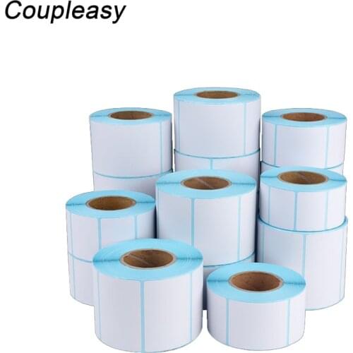 700Pcs/Roll Adhesive Thermal Label Sticker Paper Supermarket Price Blank Label Direct Print Waterproof Sticker 20x10mm/30x20mm
