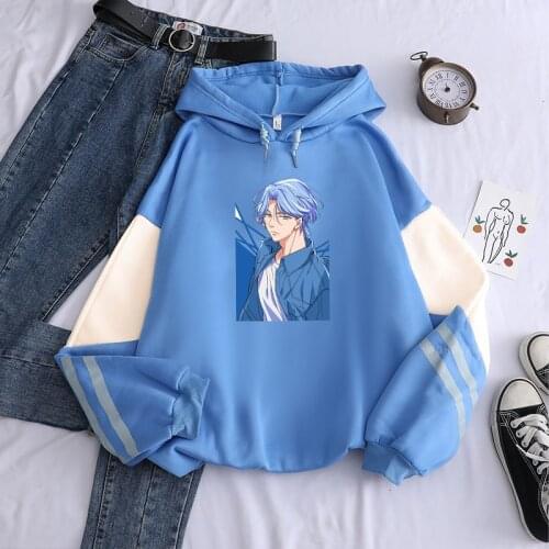 Anime SK8 The Infinity - Langa Skate Hoodies Men Hip Hop Streetwear Funny Japanese Cartoon Skateboard Boys Sweatshirts Hoodie