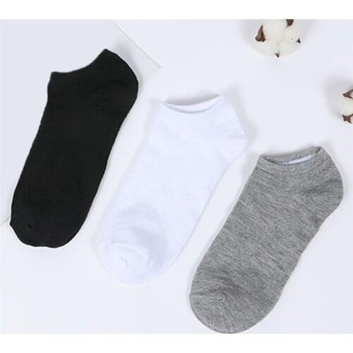 High Quality Socks Breathable Deodorant Socks Short Solid Color Boat Socks Comfortable Low Cut Invisible Ankle Socks Fashion