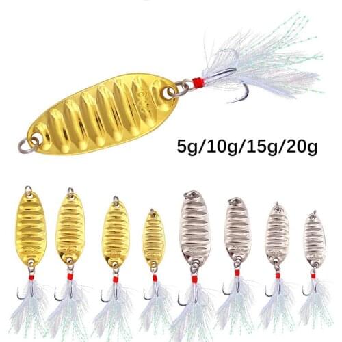1pcs Lure Spoon Fishing Lures Pesca Wobblers Spinner Baits Shads Sequin Metal jigging For Carp Fishing Topwater Isca Bass