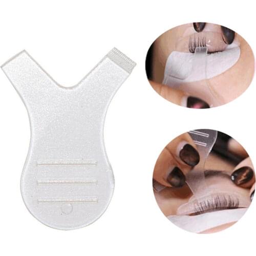10pcs/Lot Y Shape Silicone Eyelashes Lift Lifting Curler Eye Lash Extension Graft Brush Makeup Mascara Tool Eye Lash Perming Pad