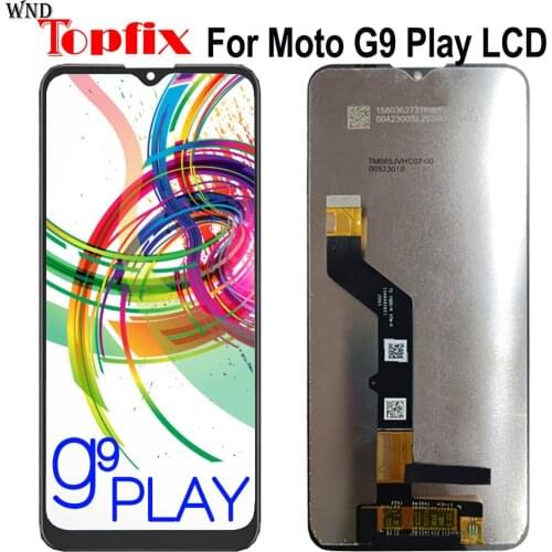 Original New Tested 6.5" For Motorola Moto G9 Play Lcd Screen Display Touch Digitizer Assembly For Moto G9 Play LCD Diaplsy