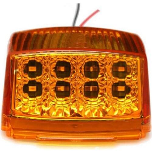 Smoked 17LED 5pcs 12v 24v car roof light Running Clearance Light Kit for F/orKenworth