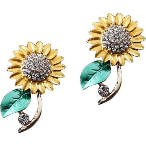 2021 2Pcs Air Outlet Fresheners Sunflower Shape Car Perfume Clips for Auto Automobiles Air Freshener