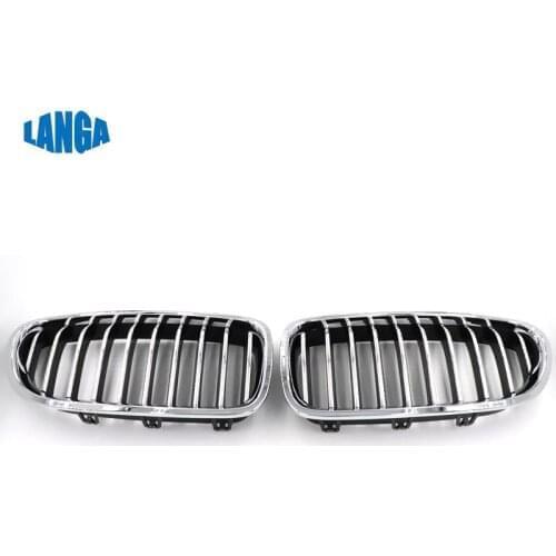 Fit for BMW 2014-2016 F10 550i 535i 535d 528i Kidney Grille Front Grille OE: 51137412323 51137412324