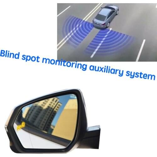 Car BSM Blind Area Spot Warning Drive Mirror Rear Radar Detection System For Chevrolet Equinox For Holden Equinox 2017~2020