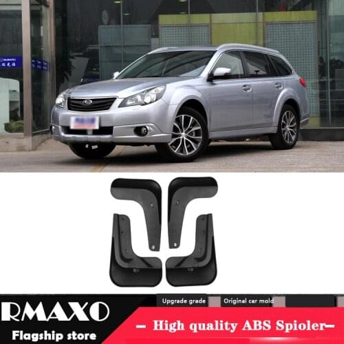 For Subaru Outback 2010-2014 Mudflaps Splash Guards Front With the color and rear Mud Flap Mudguards Fender Modified special