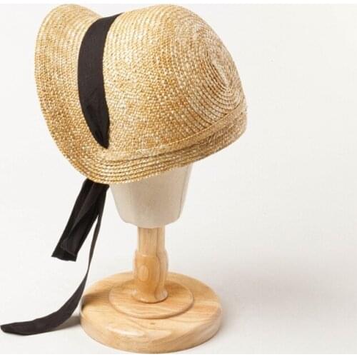 Unisex Girls Sun Cap Noble Temperament Sun Hat Graceful Ornament Protection from Sunlight Refined Seaside Accessory H9ED