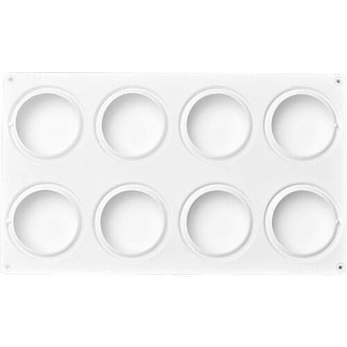 Baking Molds for Round Shape Candy Jello Cake Chocolate Fondant Sandwich Cookie N0PA