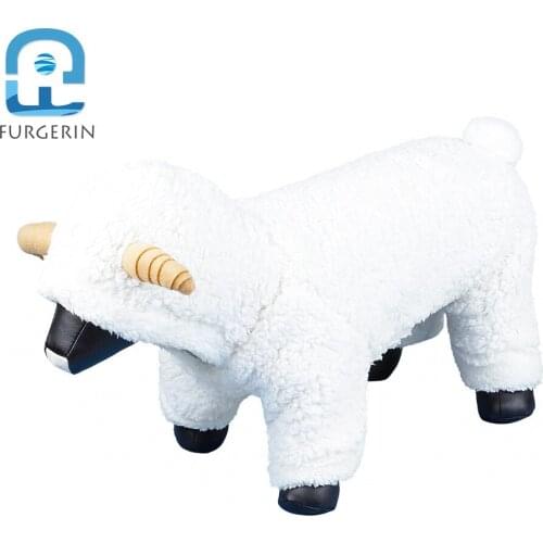 FURGERIN Dog Clothes Warm Fur Winter cute white sheep french bulldog clothes Cat Clothing cat hoodie for dog XS-XXL