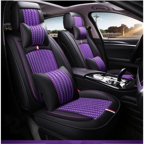 Good quality! Full set car seat covers for Ssangyong Rexton W 2017-2014 comfortable seat covers for Rexton W 2015,Free shipping