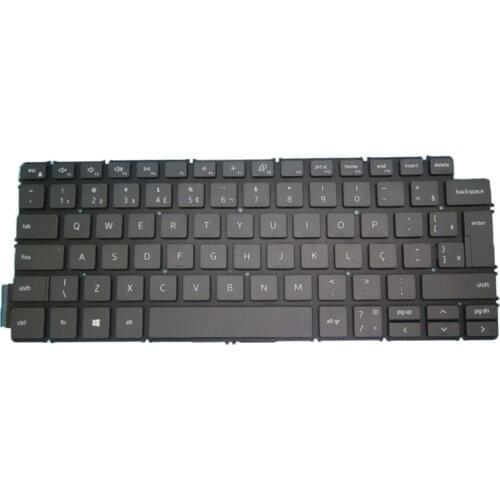 Laptop Keyboard For DELL For Inspiron 14 7490 P115G Brazilian BR black without backlit new