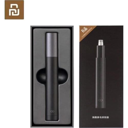 Youpin Mini Electric Nose Hair Trimmer HN1 Sharp Blade Body Wash Portable Minimalist Design Waterproof Safe For Family Daily Use