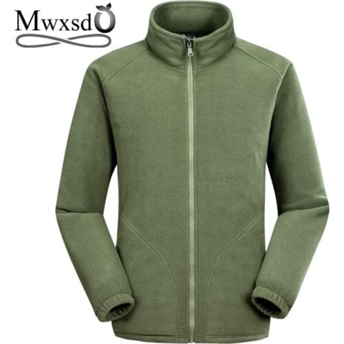 Mwxsd spring casual new men fleece zipper hoodie mens sports zipper hooded hoodies male high quality soft Hip Hop Sweatshirt