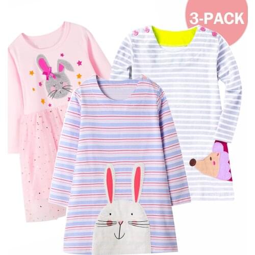 2022 New Infant Baby Autumn Cotton Printed Dress Baby Girls Clothing Christmas Dresses Long Sleeve Coat Casual Clothes 2 to 4Y