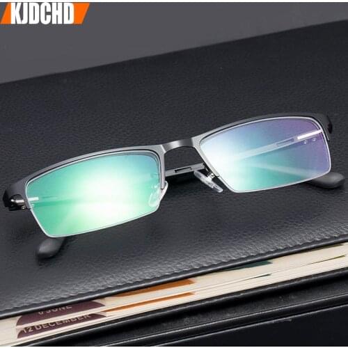 New Full Rim Metal Alloy Eyeglasses Frame for Men Eyewear Optical Prescription Spectacles for Male Glasses prescription glasses