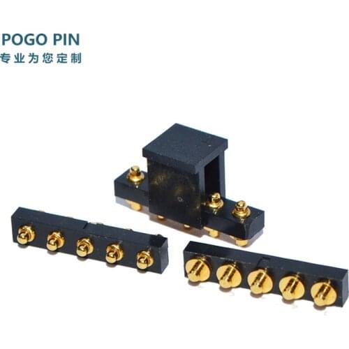 Spring Pin Connector Charging Test Bluetooth Earphone Antenna Thimble Shockproof Waterproof Probe Gold Plated POGO PIN