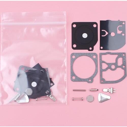 2pcs Carburetor Diaphragm Repair Kit For Husqvarna 40 45 51 55 240R Zama RB 45 RB45 Chainsaw Parts