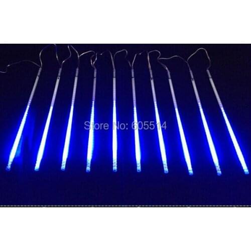 [Seven neon]Free shipping blue AC110-220V 3meters 10pcs/set 20W 80cm long 78leds/pcs 3528led smd led meteor tube light