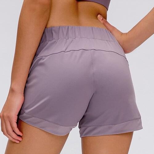 Sport Women Biker Shorts High Waist Drawstring Yoga Running Wear Workout Fitness Compression Shorts Active Wear