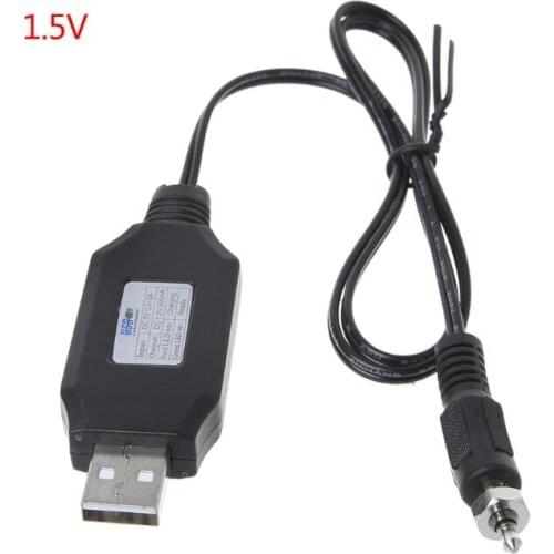 Glow Plug Starter Igniter Battery Charger Adapter Cable For RC Cars Toys