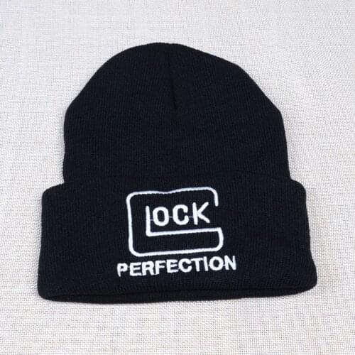 Tactical GLOCK Shooting Sports Knitted cap Fishing Caps Warm Winter Men Outdoor Hunting Jungle Hat Airsoft Hiking hedging cap