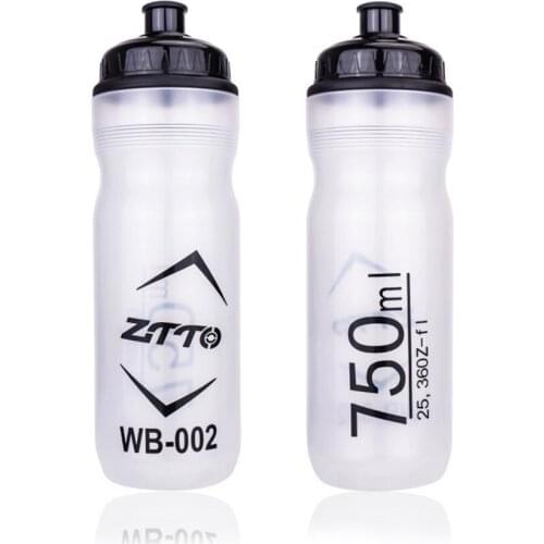 ZTTO 750ml Bike water bottle Cycling Accessories Portable Bike Bottle Sports Drink Juice Water Container Cycling Bottle