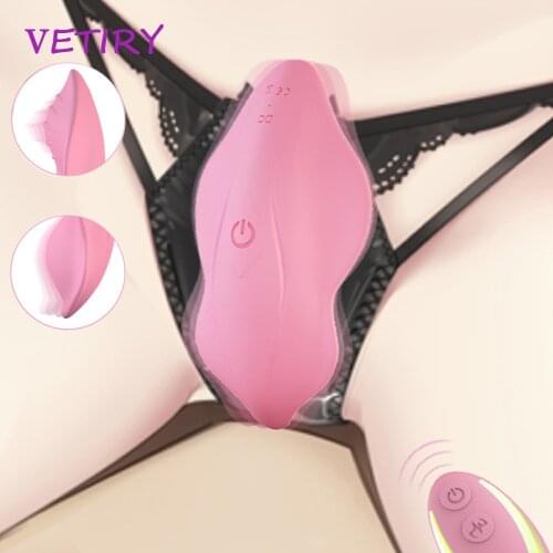 VETIRY 9 Speed Wireless Remote Control Portable Panty Vibrator Clitoral Stimulator Invisible Vibrating Egg Sex Toys for Woman