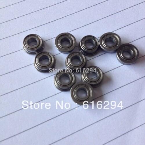 High Quality FR166ZZ(4.762*9.525*3.175) bearing 3/16 x3/8 x1/8 inch Miniature inch Flanged Ball Bearing FR166ZZ free shipping