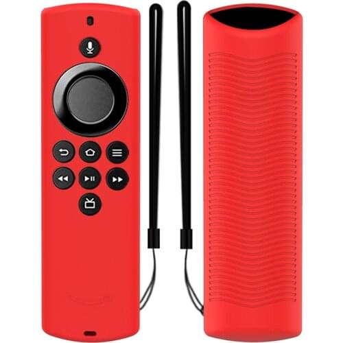 Protective Case Silicone Sleeve Shockproof Anti-Slip Replacement Cover For Amazon Fire TV Stick Lite Remote Control Accessories