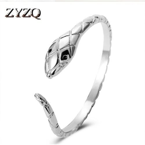 ZYZQ Exaggerated Snake Bracelet For Women&MenRetro Distressed Winding Irregular Bracelet Trendy Nightclub Prom Accessories