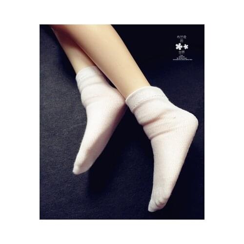 1/3 1/4 1/6 bjd doll socks Sd bjd doll accessories bjd socks black white elastic stockings
