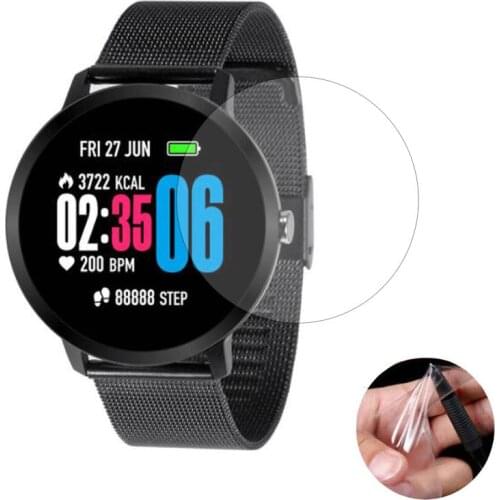 3pcs Soft Ultra Clear Protective Film Guard Protection For V11 Smart Watch Smartwatch Display Screen Protector Cover (Not Glass)