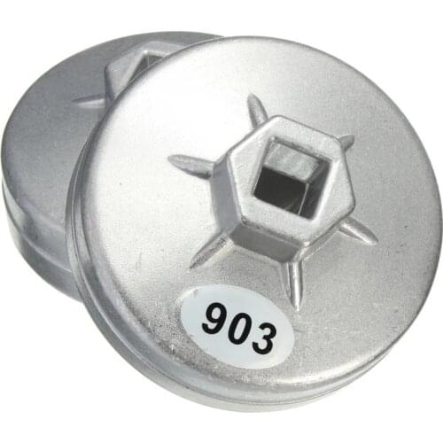 74mm 14 Flute Aluminum Oil Filter Wrench Socket Remover Tool for BMW for AUDI for Benz Oil Filter Wrench Auto Tool