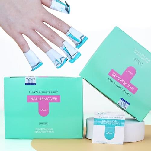Clou Beaute Lint-free Nail Polish Remover Wipes